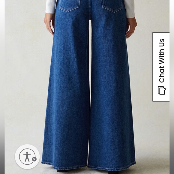 LEVI STRAUSS & CO.] Retro Wide leg Denim Jean - Picture 3 of 14